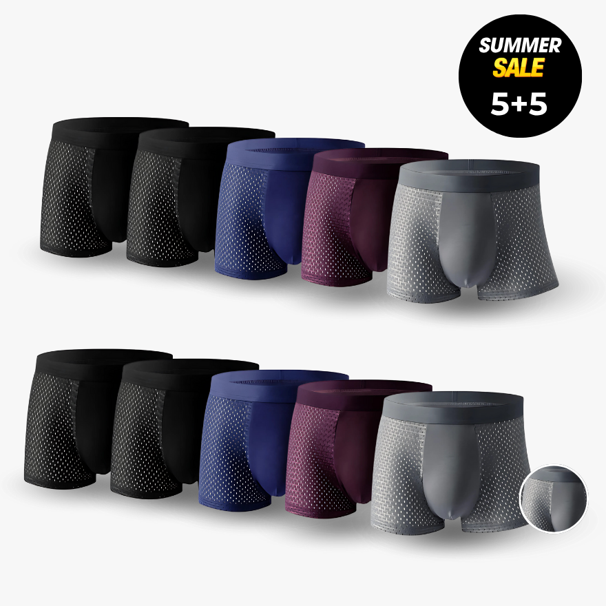 Boxers Reinvented: Sustainable Comfort That Moves With You.